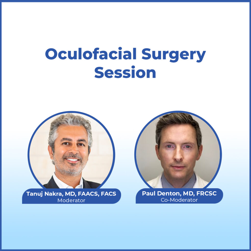 oculofacial surgery session